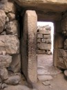 Qasr Al Azraq Room Door * One of the remaining granite slab doors used at Qasr Al Azraq. * 323 x 432 * (61KB)